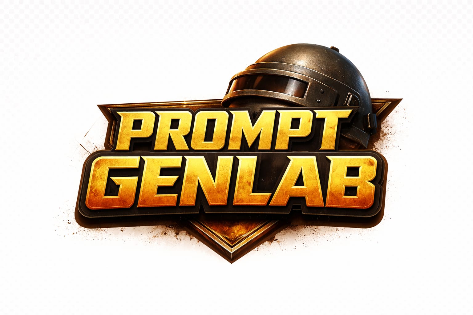 PUBG-inspired battle royale typography