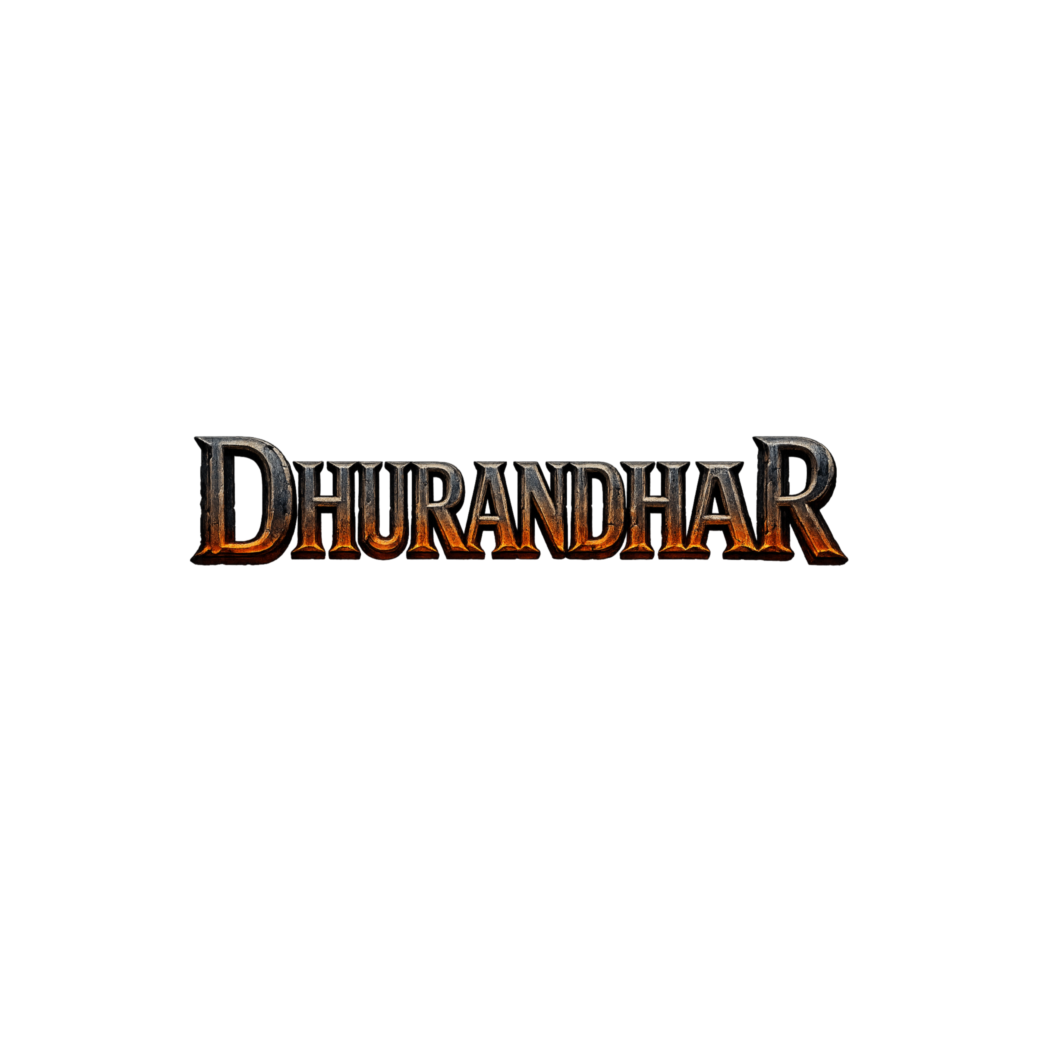 Dhurandhar Text Style Font Exact 