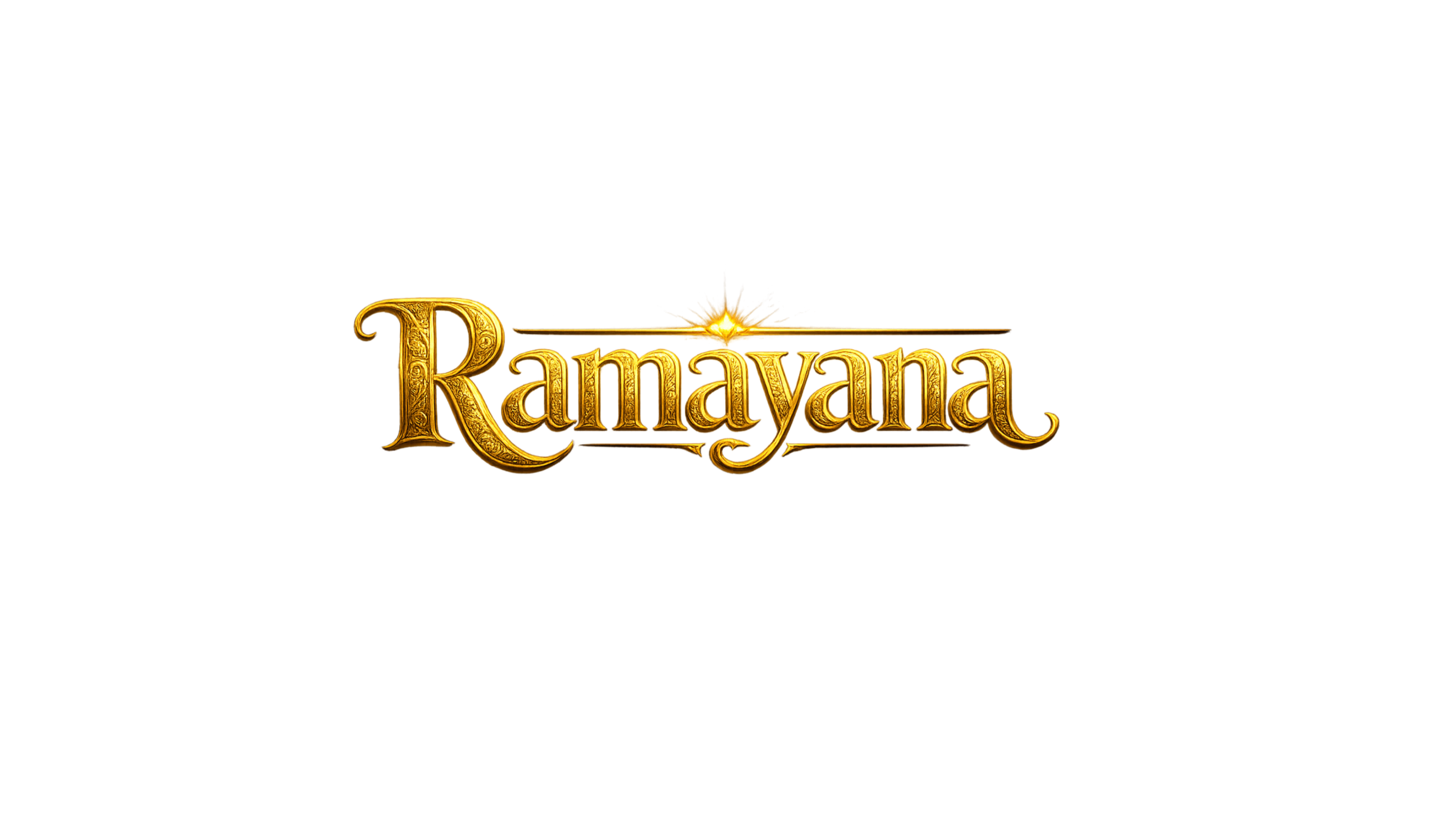 Ramayana Movie Tital Text 