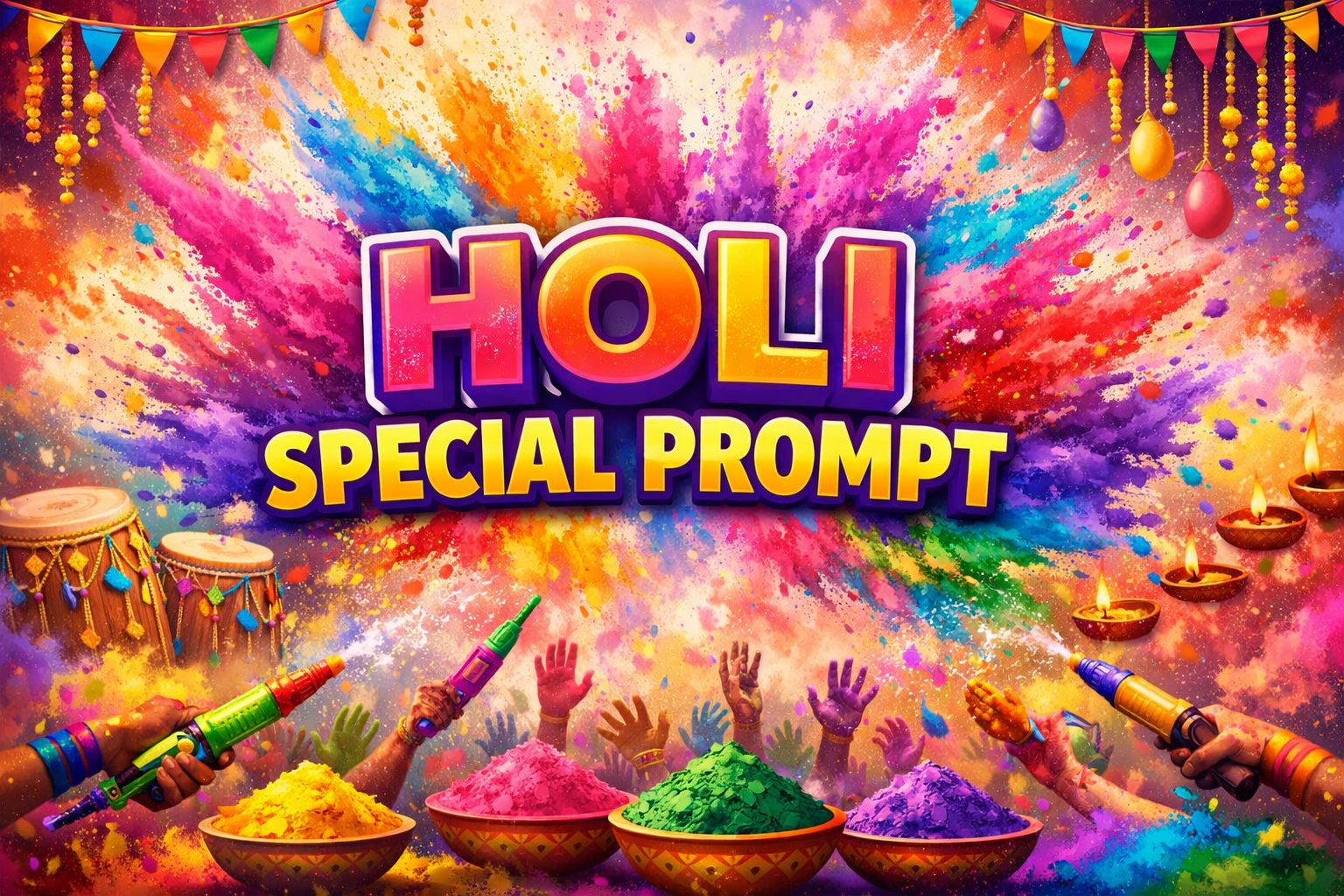 HOLI SPECIAL Prompt 